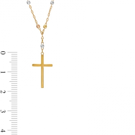 Крестик из золота 585 пробы